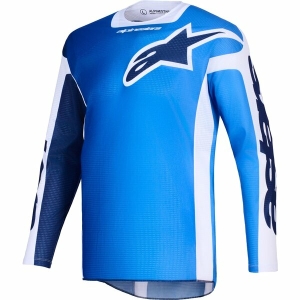 Tricou cross-enduro ALPINESTARS RACER AIR PORTL 2026 S Albastru/Alb