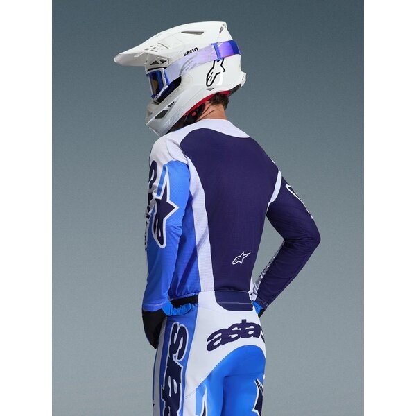 Tricou cross-enduro ALPINESTARS RACER AIR PORTL 2026 M Albastru/Alb, 7