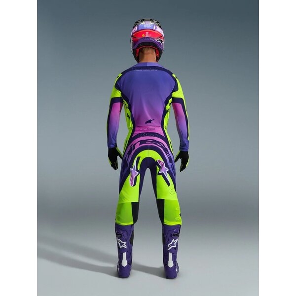 Tricou cross-enduro ALPINESTARS SUPERTECH VISTA 2026 S Gri/Galben fluo/Albastru, 15