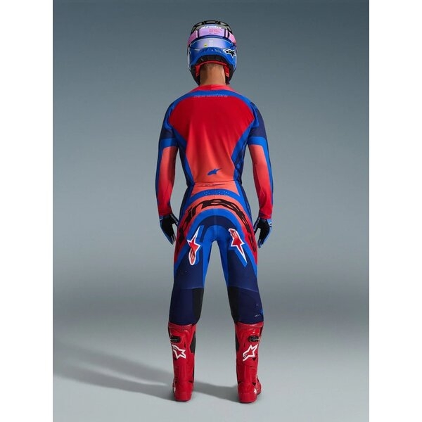 Tricou cross-enduro ALPINESTARS SUPERTECH VISTA 2026 S Gri/Galben fluo/Albastru, 16