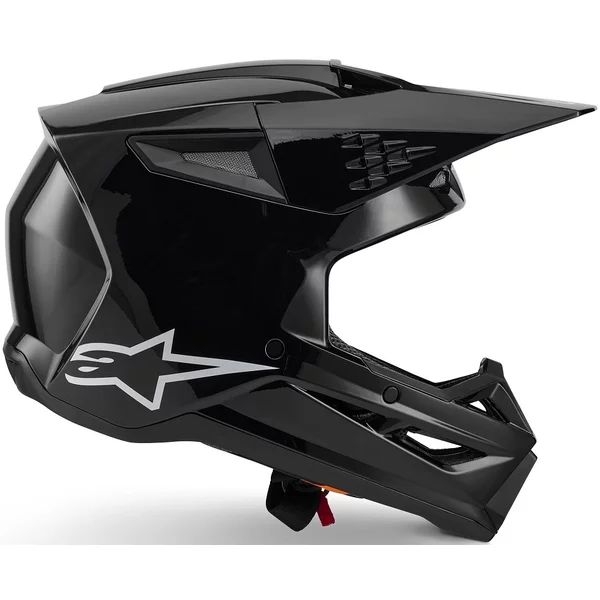 Casca cross-enduro ALPINESTARS S-M3 SOLID ECE06 Negru S, 28