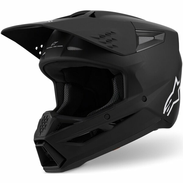 Casca cross-enduro ALPINESTARS S-M3 SOLID ECE06 S Alb, 2