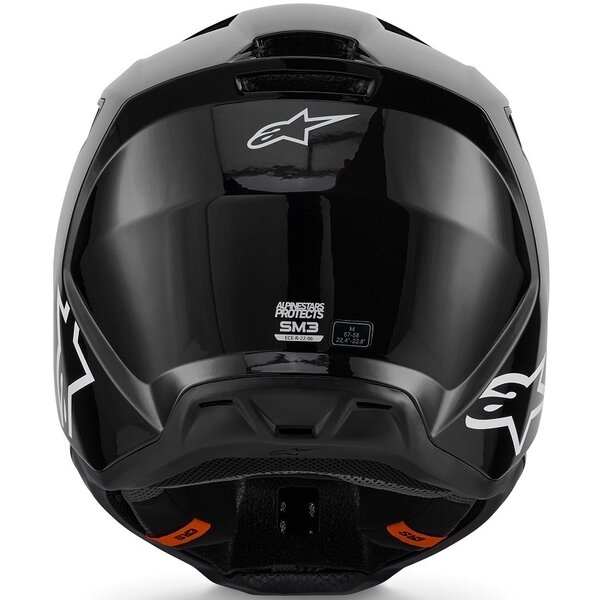 Casca cross-enduro ALPINESTARS S-M3 SOLID ECE06 S Alb, 7