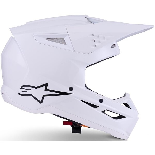 Casca cross-enduro ALPINESTARS S-M3 SOLID ECE06 S Alb, 13