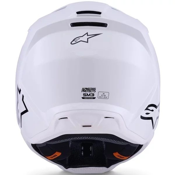 Casca cross-enduro ALPINESTARS S-M3 SOLID ECE06 Negru L, 38