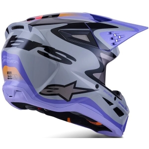 Casca cross-enduro ALPINESTARS S-M3 JETTSON ECE06 XXL Gri/Mov/Negru, 8