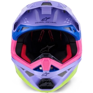 Casca cross-enduro ALPINESTARS SUPERTECH S-M10 JETT LAWRENCE R01 ECE06 M Mov/Roz fluo/Galben fluo, 3
