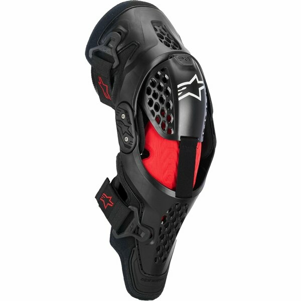 Protectii de genunchi ALPINESTARS SX-1 PLASMA L/XL Negru/Rosu