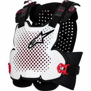Armura piept si spate ALPINESTARS A-4 PLASMA Negru/Rosu/Alb M/L