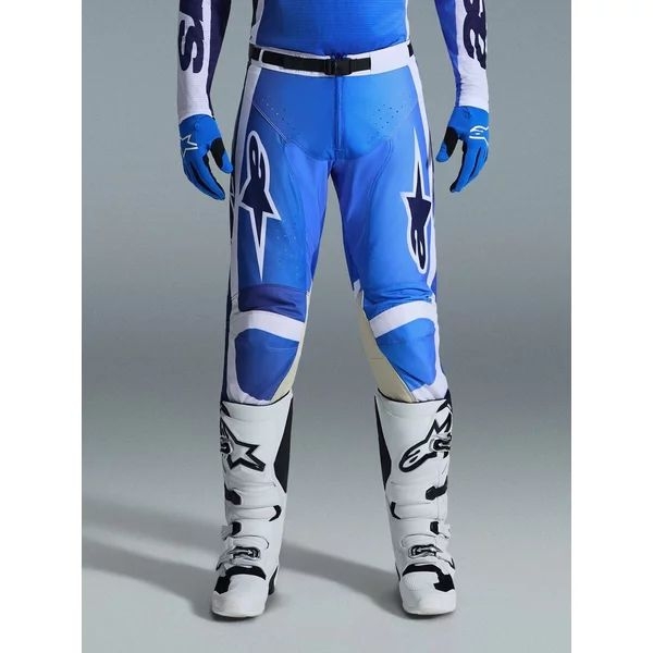 Pantaloni cross-enduro ALPINESTARS RACER AIR PORTL 2026 30 Albastru/Alb, 10