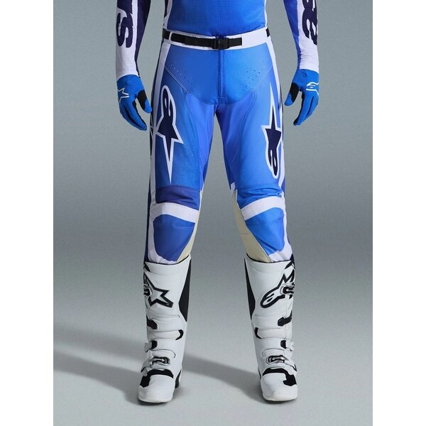 Pantaloni cross-enduro ALPINESTARS RACER AIR PORTL 2026 36 Albastru/Alb, 3