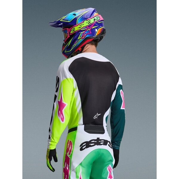 Tricou cross-enduro ALPINESTARS RACER PORTL 2026 L Rosu/Gri, 10