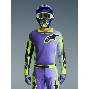 Tricou cross-enduro ALPINESTARS RACER PORTL 2026 XL Rosu/Gri, 10
