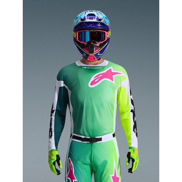 Tricou cross-enduro ALPINESTARS RACER PORTL 2026 XXL Rosu/Gri, 11