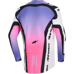 Tricou cross-enduro ALPINESTARS SUPERTECH AFD VISTA 2026 S Negru/Rosu/Alb, 4