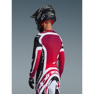 Tricou cross-enduro ALPINESTARS SUPERTECH AFD VISTA 2026 Negru/Rosu/Alb L, 11