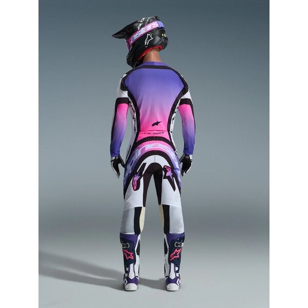 Tricou cross-enduro ALPINESTARS SUPERTECH AFD VISTA 2026 XL Alb/Mov/Negru, 6