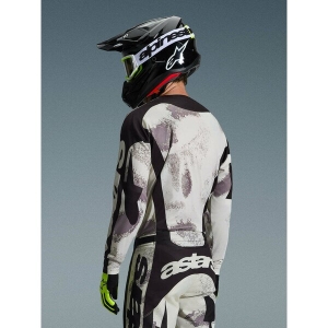 Tricou cross-enduro ALPINESTARS RACER LAHND 2026 L Camo/Otel, 6