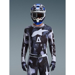Tricou cross-enduro ALPINESTARS RACER LAHND 2026 L Camo/Otel, 7