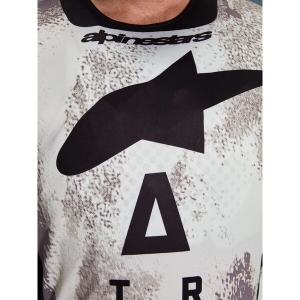 Tricou cross-enduro ALPINESTARS RACER LAHND 2026 XL Camo/Otel, 7