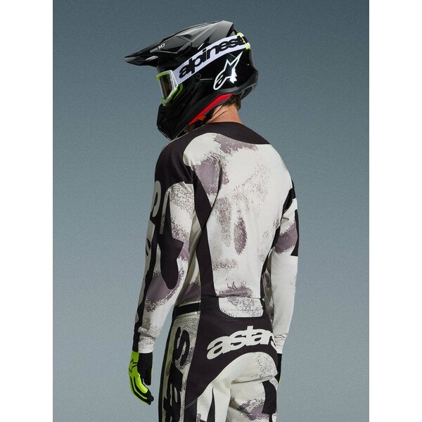 Tricou cross-enduro ALPINESTARS RACER LAHND 2026 XXL Camo/Nisipiu, 6