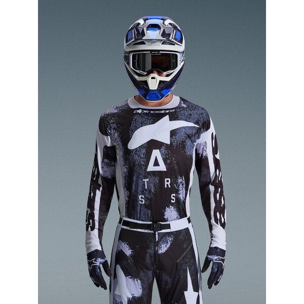 Tricou cross-enduro ALPINESTARS RACER LAHND 2026 XXL Camo/Nisipiu, 9