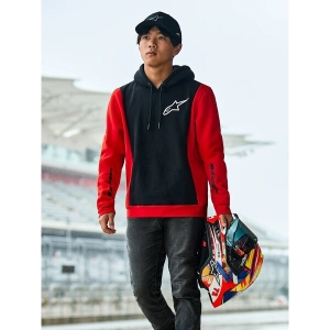Hanorac ALPINESTARS IGNITE S Negru/Rosu, 6