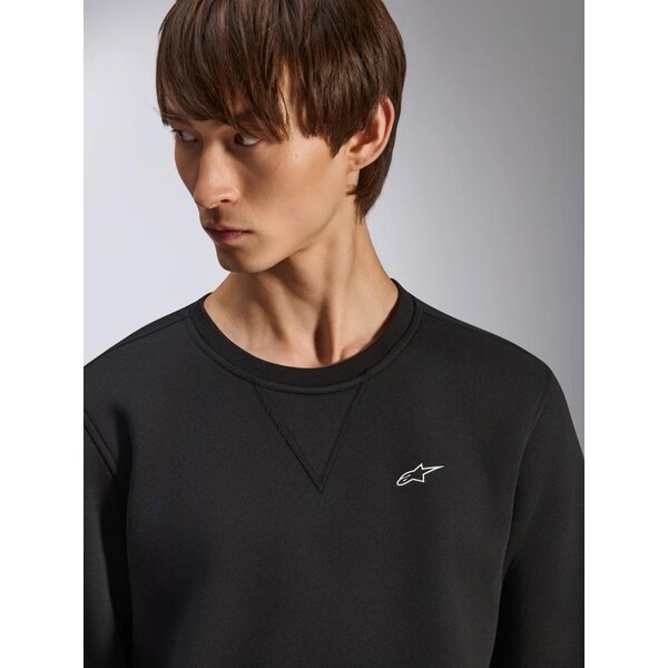 Bluza ALPINESTARS POSITIVE CREW Fleece Negru S, 9