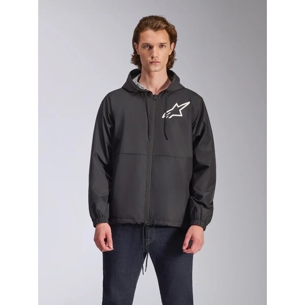 Geaca ALPINESTARS SPEEDER CHROMIUM WINDBREAKER Negru/Alb L, 8