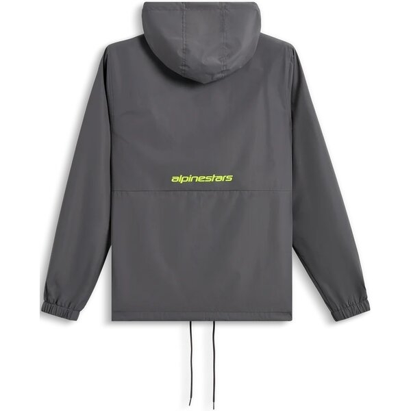 Geaca ALPINESTARS SPEEDER CHROMIUM WINDBREAKER XL Gri/Galben fluo, 6