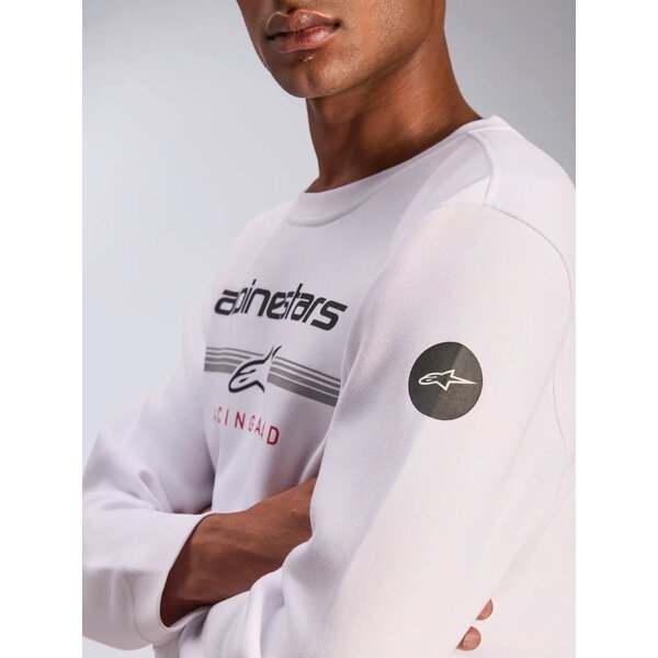 Bluza ALPINESTARS BETTERN CREW Fleece M Alb, 3