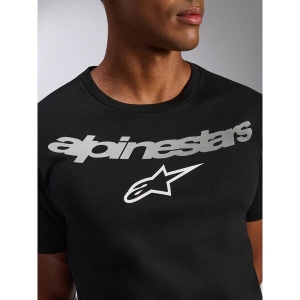 Tricou ALPINESTARS COLLARED SS CSF M Negru, 4