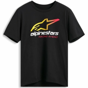 Tricou ALPINESTARS ALIGNED SS CSF Negru XXL
