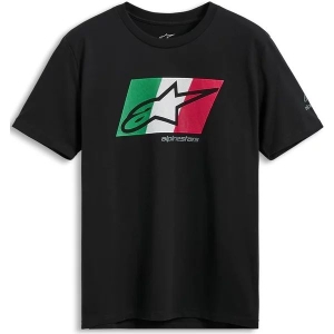 Tricou ALPINESTARS GLOBAL SS CSF S Negru/Rosu/Alb/Albastru, 4