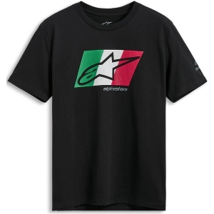 Tricou ALPINESTARS GLOBAL SS CSF L Negru/Rosu/Alb/Albastru, 3