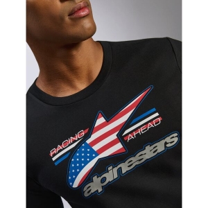Tricou ALPINESTARS NATIONALS SS CSF M Negru, 5