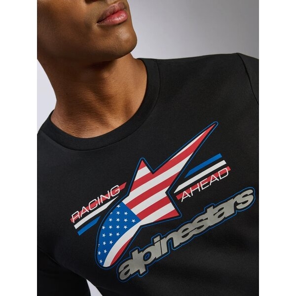 Tricou ALPINESTARS NATIONALS SS CSF Negru XXL, 5