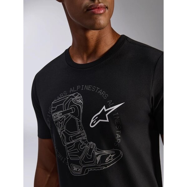 Tricou ALPINESTARS TECH BOOT SS CSF Negru L, 3