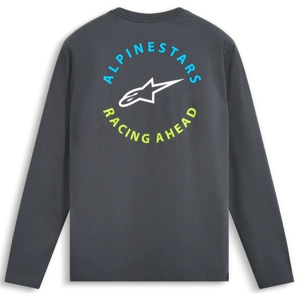 Tricou ALPINESTARS TRUE LS CSF L Gri carbune, 6