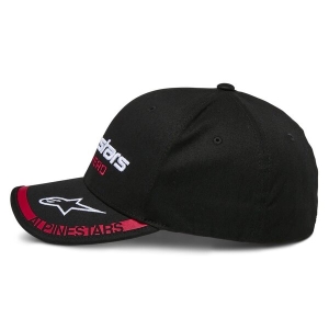 Sapca ALPINESTARS INDENT Hat L/XL Negru/Rosu, 4