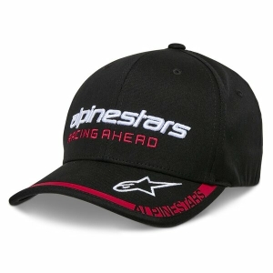 Sapca ALPINESTARS INDENT Hat L/XL Negru/Rosu, 2