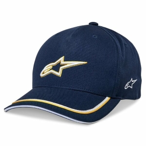 Sapca ALPINESTARS ASCENSION SNAPBACK Hat OS Navy/Auriu