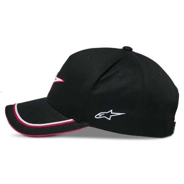 Sapca ALPINESTARS ASCENSION SNAPBACK Hat Negru/Rosu OS, 5