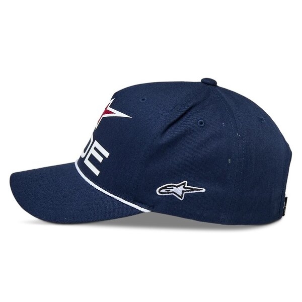 Sapca ALPINESTARS RIDE COMP SNAPBACK Hat Navy/Alb/Rosu, 9