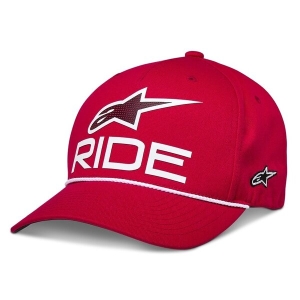 Sapca ALPINESTARS RIDE COMP SNAPBACK Hat Rosu/Alb/Negru, 4