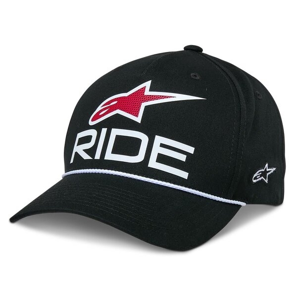 Sapca ALPINESTARS RIDE COMP SNAPBACK Hat Negru/Alb/Rosu, 3