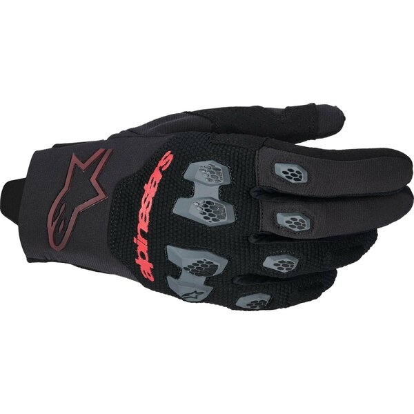 Manusi cross-enduro ALPINESTARS PRO-DURA 2026 M Rosu/Negru, 7