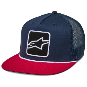 Sapca ALPINESTARS CONTROL TRUCKER Hat Navy/Rosu, 4