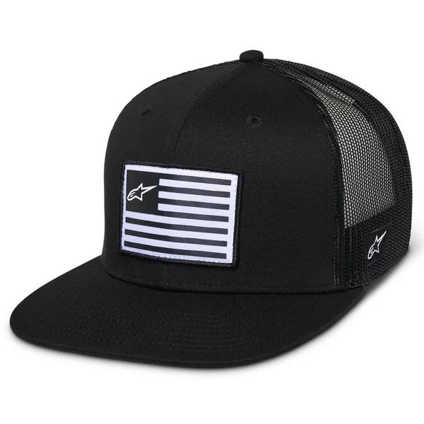 Sapca ALPINESTARS FLAG FLAT TRUCKER Hat Verde camo, 3