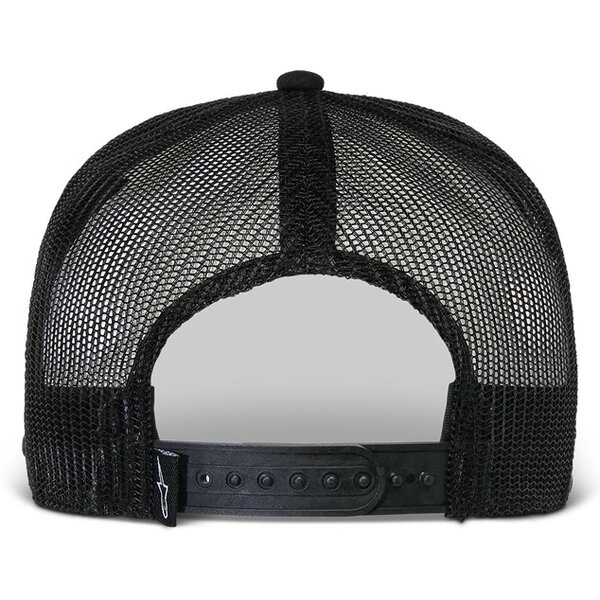 Sapca ALPINESTARS FLAG FLAT TRUCKER Hat Negru/Negru, 4